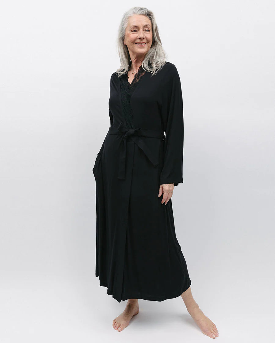 women robes with beaded accents for glamourNora Rose Winnie Robe