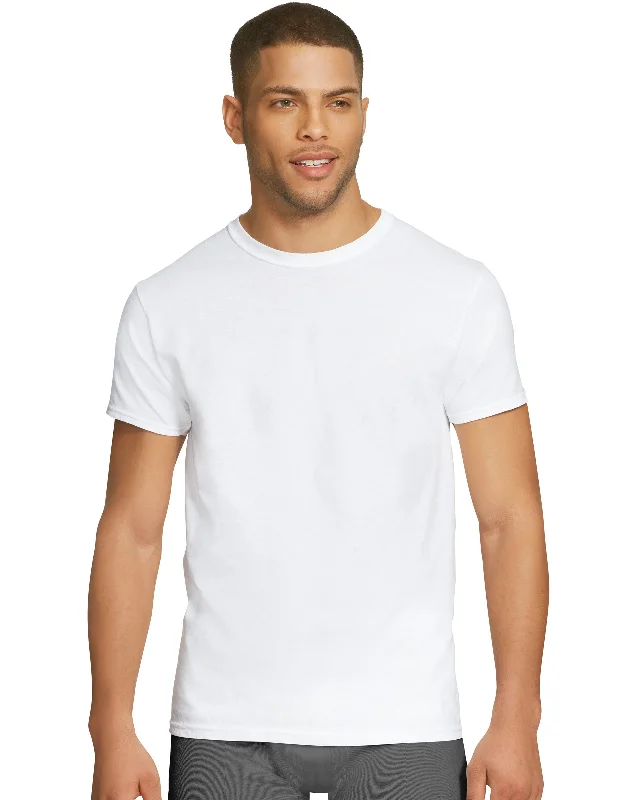 Women's Thermal Lingerie for Cold Weather Hanes Mens Ultimate Stretch White Crewneck Undershirt 2X 3-Pack