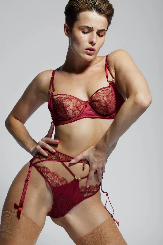 Breathable Bamboo Lingerie for Women Rosalia Balconette Underwired Bra
