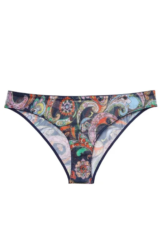 Lingerie Gift Sets for Women Paisley mesh cheeky