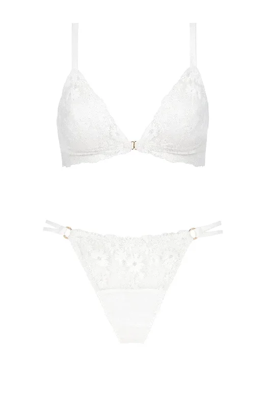 push - up women thongs for enhancing hip curvesDaisy Boudoir Bra and Thong Set