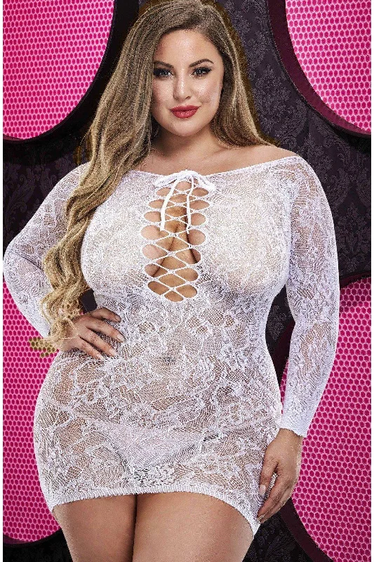 women sexy dresses with bead - embroidered bodicesPlus Size Off the Shoulder Mini Dress women sexy dresses with bead - embroidered bodicesPlus Size Off the Shoulder Mini Dress