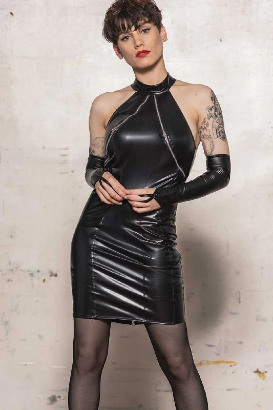women sexy dresses for masquerade ballsGust Vinyl Dress