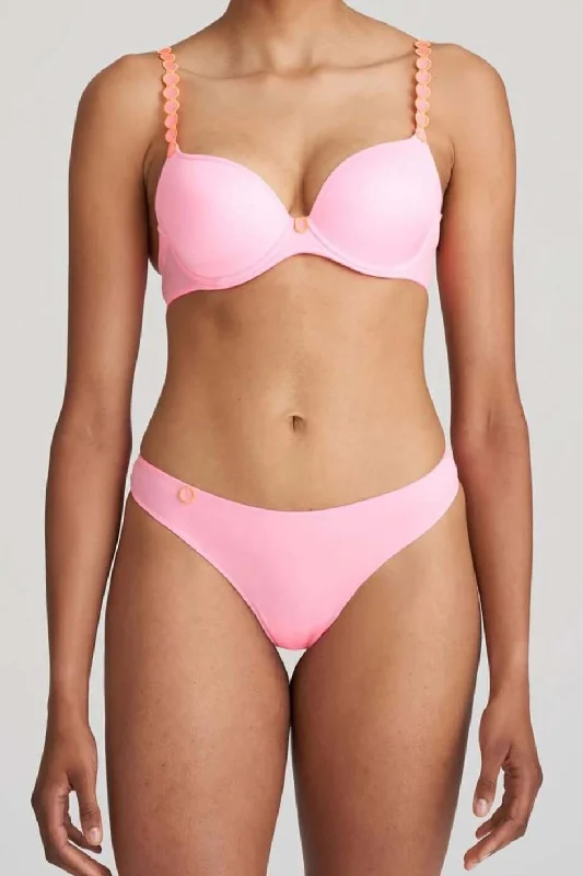 beaded women thongs for a glamorous and eye - catching lookTom Thong in Happy Pink