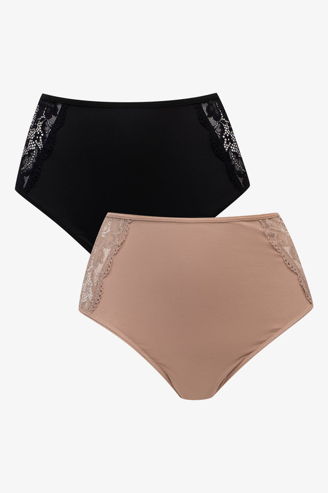 push - up women briefs for enhancing hip curves2Pack Brief Lace Trim