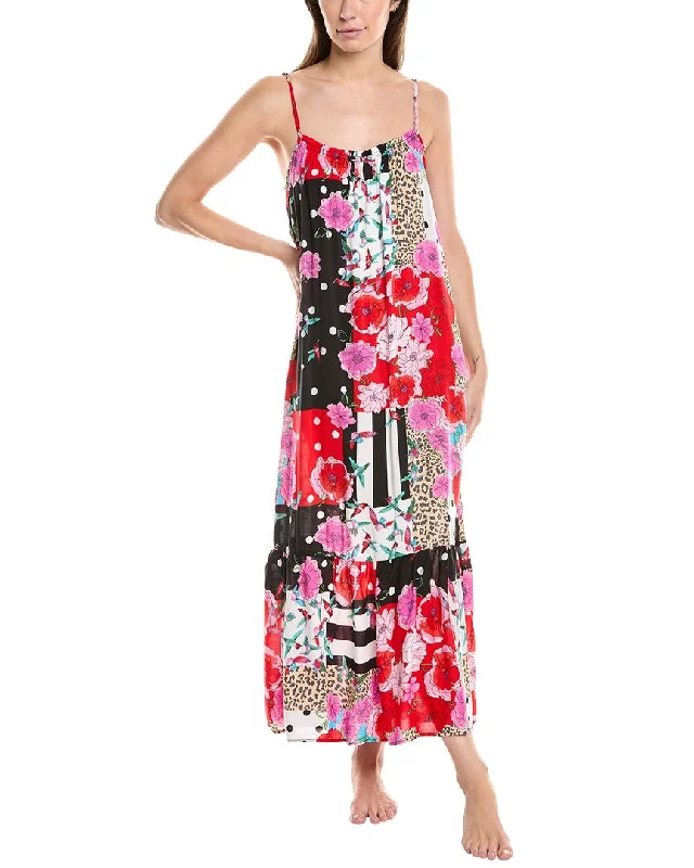 women lounge dress with a pocket - friendly design for carrying essentialsKensie Maxi Chemise women lounge dress with a pocket - friendly design for carrying essentialsKensie Maxi Chemise