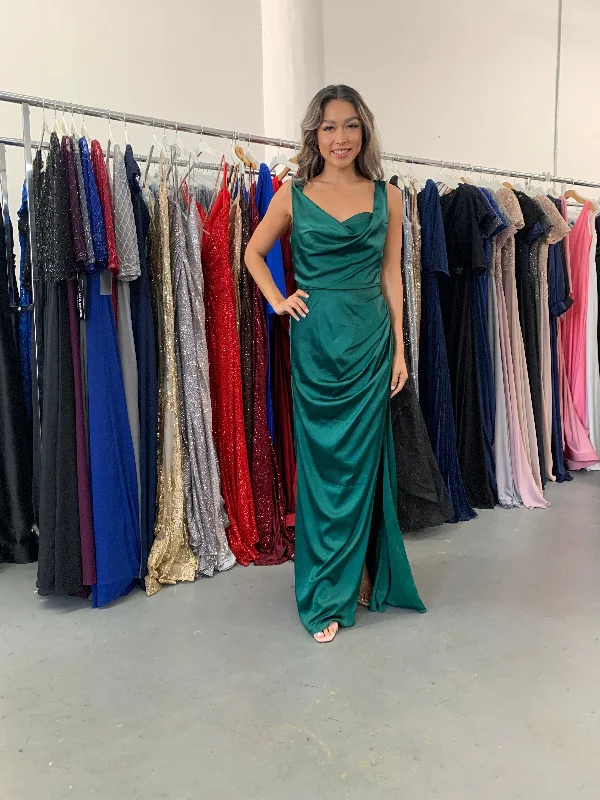 women sexy dresses for Latin dance nightsSleeveless Long Formal Dress Size 8