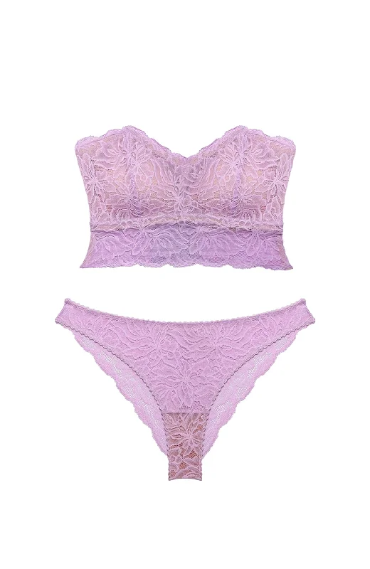seamless low - rise women briefs for a sleek fitVera Bustier and Brief Set