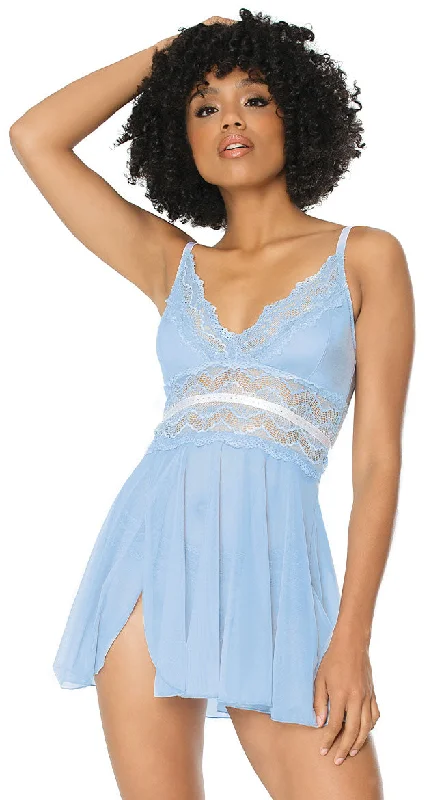 Women's Silk Lingerie Sets Wait And Sea Babydoll Set