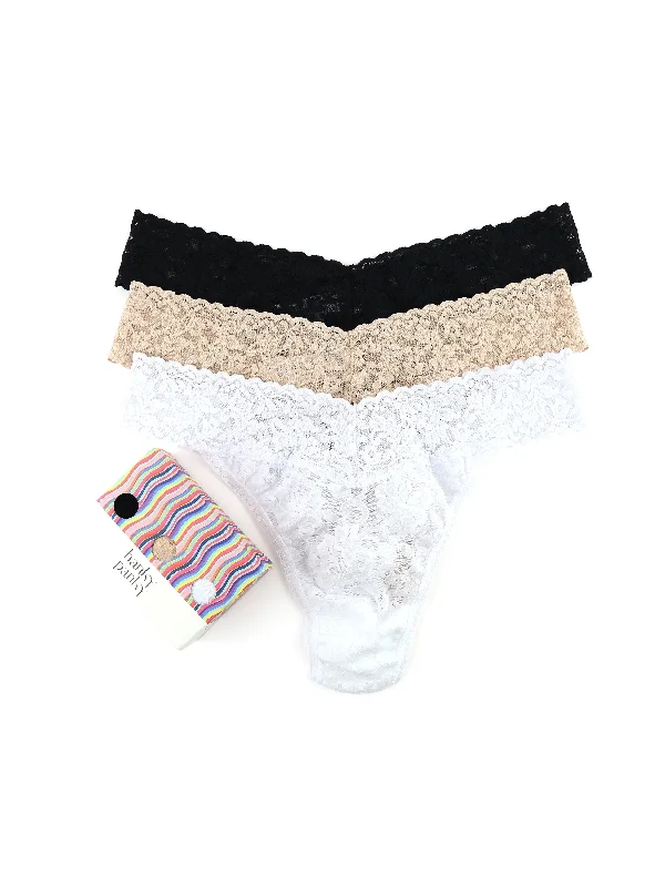 seamless adjustable - strap women thongs for a perfect fit3 Pack Original Rise Thongs seamless adjustable - strap women thongs for a perfect fit3 Pack Original Rise Thongs