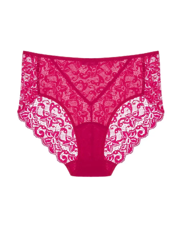 breathable women briefs for women with sensitive skinLuxury Moments Lace Back Brief
