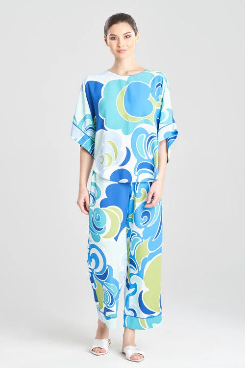 women's pajama sets with a crew - neck topNami PJ