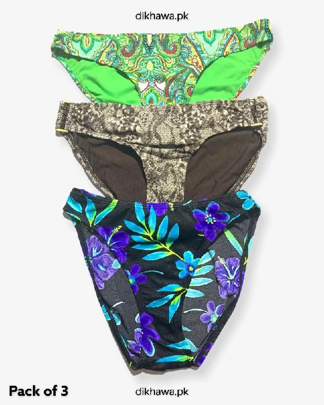 affordable women bikini briefs for budget - conscious shoppersPack of 3 Imported Stocklot Branded Jersey Panty Bikini Style Sexy Thong Panty affordable women bikini briefs for budget - conscious shoppersPack of 3 Imported Stocklot Branded Jersey Panty Bikini Style Sexy Thong Panty