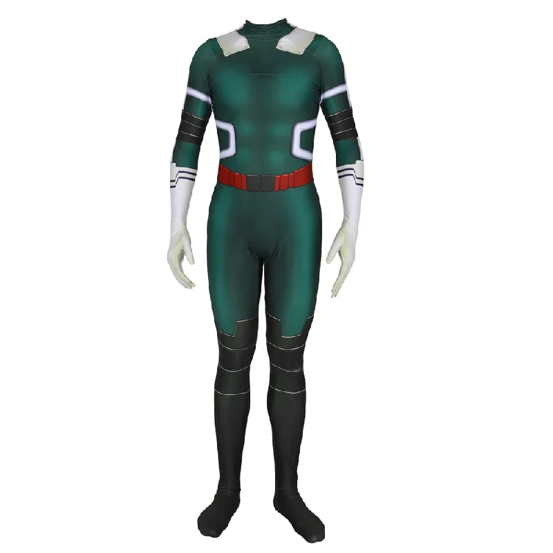 Cut - Out Bodysuits for a Trendy and Fashion - Forward StyleMy Hero Academia Deku Cosplay Suit - Male Cut - Out Bodysuits for a Trendy and Fashion - Forward StyleMy Hero Academia Deku Cosplay Suit - Male