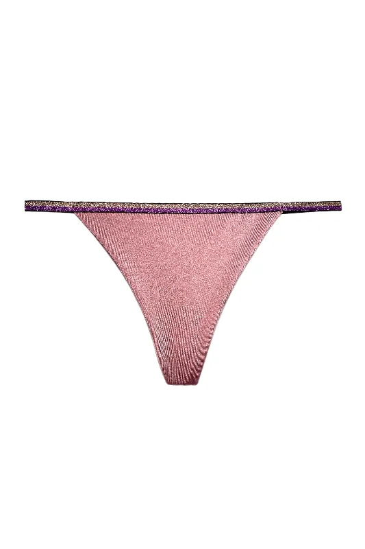 seamless shape - wear women thongs for a seamless lookFlexy Blush gold thongs