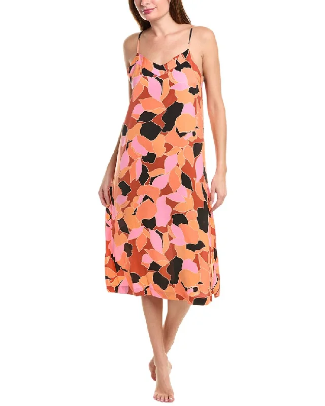 women lounge dress with a sheer panel for a touch of allureSanctuary Midi Chemise