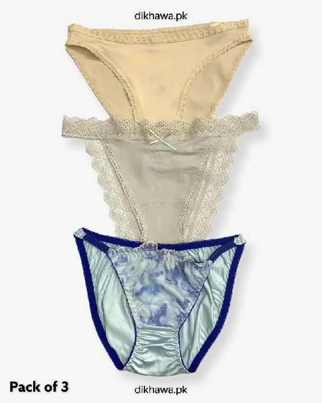 white women sexy lingerie for purityPack of 3 Imported Stocklot Branded Net Panty Bikini Style Sexy Thong Panty white women sexy lingerie for purityPack of 3 Imported Stocklot Branded Net Panty Bikini Style Sexy Thong Panty