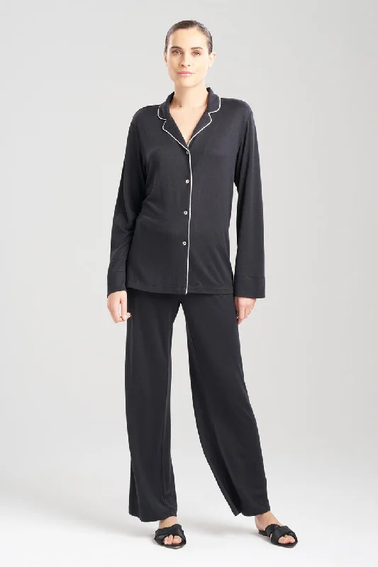 women's pajama sets with a moisture - wicking featureOasis Notch PJ
