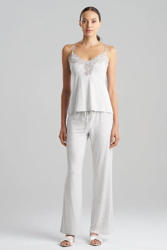 women's long - sleeve pajama sets for cooler seasonsFeathers Essentials Lenzing™ Ecovero™ Viscose Lace Cami PJ women's long - sleeve pajama sets for cooler seasonsFeathers Essentials Lenzing™ Ecovero™ Viscose Lace Cami PJ