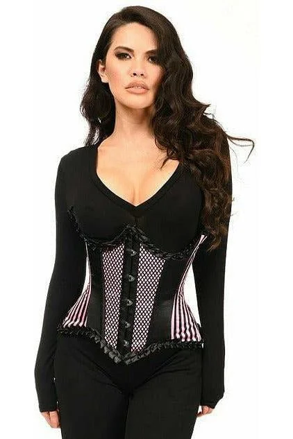 zip front women bustiers and corsets designTop Drawer Pink Burlesque Underwire Curvy Cut Waist Cincher Corset zip front women bustiers and corsets designTop Drawer Pink Burlesque Underwire Curvy Cut Waist Cincher Corset