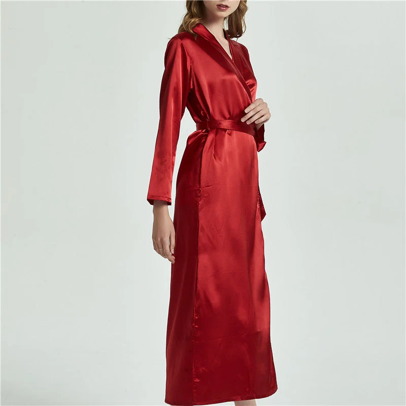 women robes for a hotel stay convenienceWedding Bridesmaid Robes Solid Lingerie Nightwear women robes for a hotel stay convenienceWedding Bridesmaid Robes Solid Lingerie Nightwear