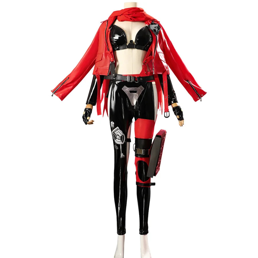 women cosplay costumes for photo - shootsGoddess of Victory: Nikke The Red Hood Cosplay Costume C08891 women cosplay costumes for photo - shootsGoddess of Victory: Nikke The Red Hood Cosplay Costume C08891