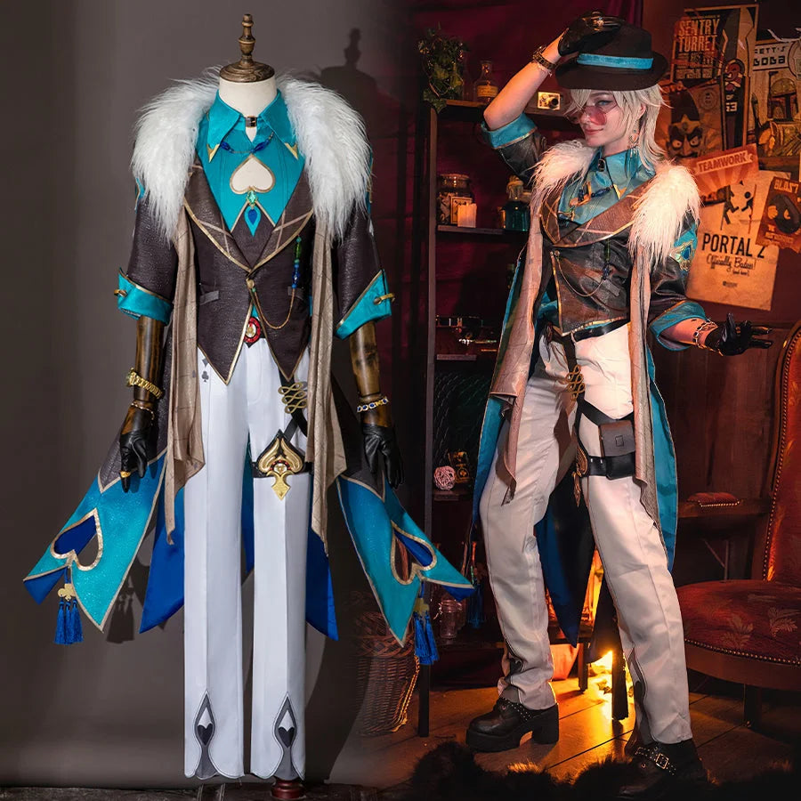 women superhero team cosplay costumesHonkai: Star Rail Aventurine Cosplay Costume C08937 AA women superhero team cosplay costumesHonkai: Star Rail Aventurine Cosplay Costume C08937 AA