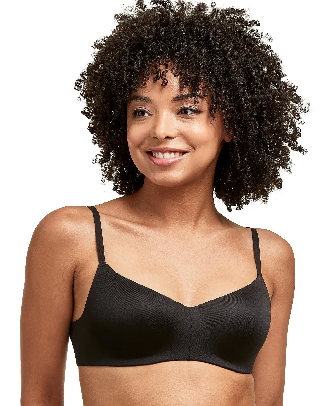 Women's Satin Sleepwear Lingerie Hanes Womens No Show Comfort Flex Fit Wirefree Bra