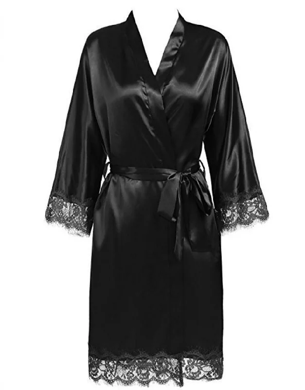 fleece women robes for warmth in winterWomen Silk Wedding Party Robes Nightgown Sleepwear fleece women robes for warmth in winterWomen Silk Wedding Party Robes Nightgown Sleepwear