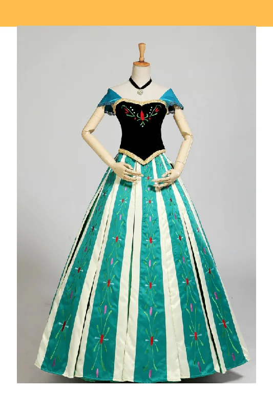 women budget - friendly cosplay costumesFrozen Anna Embroidered Coronation Cosplay Costume women budget - friendly cosplay costumesFrozen Anna Embroidered Coronation Cosplay Costume
