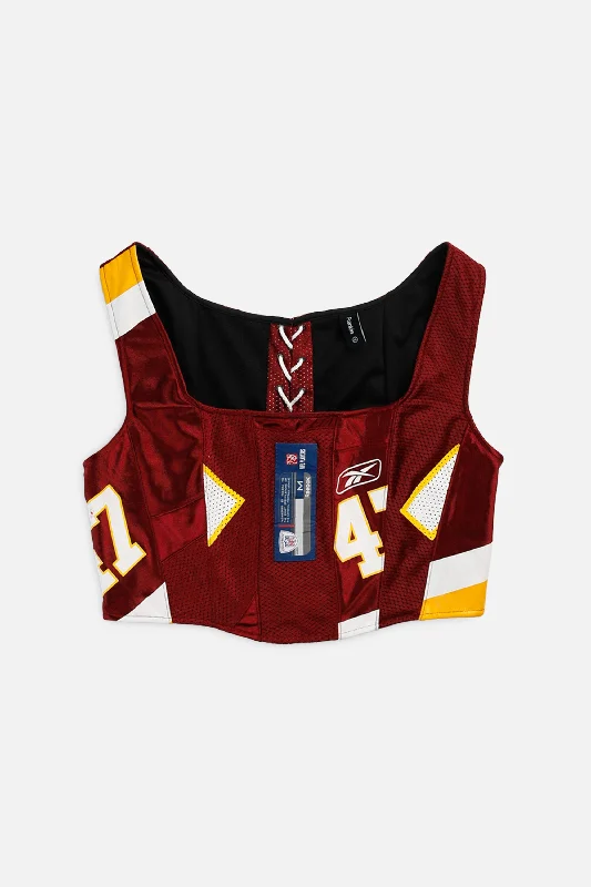 Gothic women bustiers and corsets aestheticRework Washington Commanders NFL Corset - XL Gothic women bustiers and corsets aestheticRework Washington Commanders NFL Corset - XL