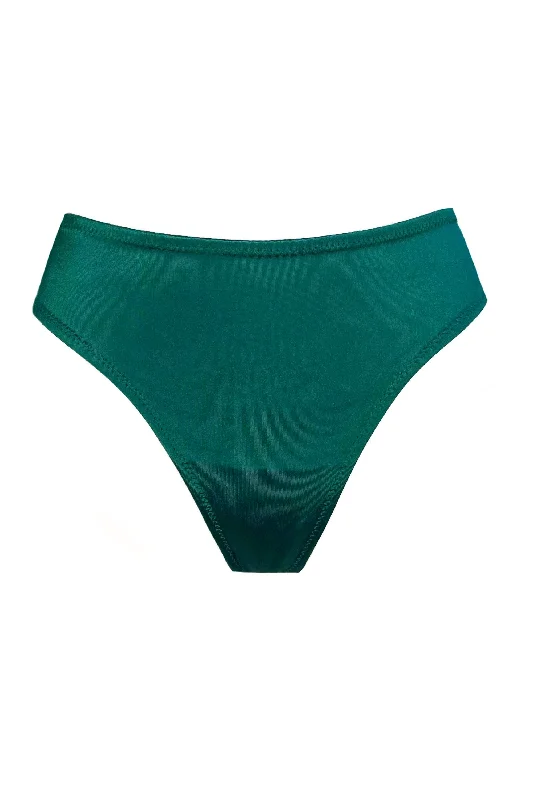 anti - bacterial women thongs for intimate hygieneJoli Gloss emerald-black mid-waisted thongs anti - bacterial women thongs for intimate hygieneJoli Gloss emerald-black mid-waisted thongs