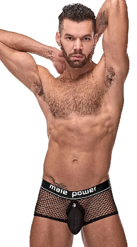 Women's Silk Lingerie Sets Men's Meshed It Up Boxer Short
