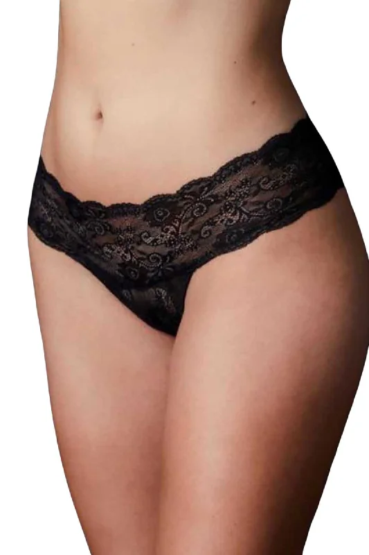 silk - lined women thongs for a touch of luxurySapna Mid-Rise Thong
