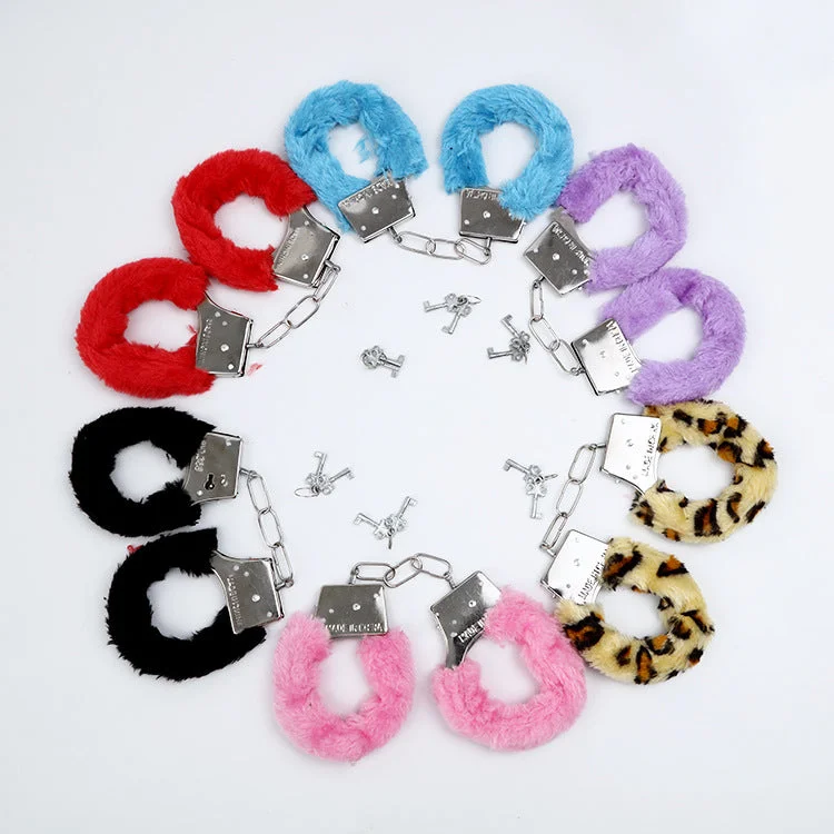 Affordable Lingerie for Women Toys Bundled And Bound Plush Handcuffs