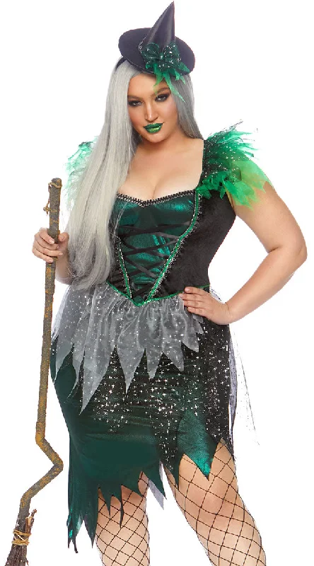Plus Size Wicked Nightmare Witch Costume