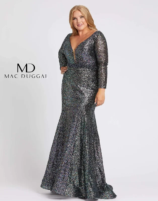 women sexy dresses with pleated skirtsMac Duggal 67246 Fabulouss Long Sleeve Plus Size Dress Sale women sexy dresses with pleated skirtsMac Duggal 67246 Fabulouss Long Sleeve Plus Size Dress Sale