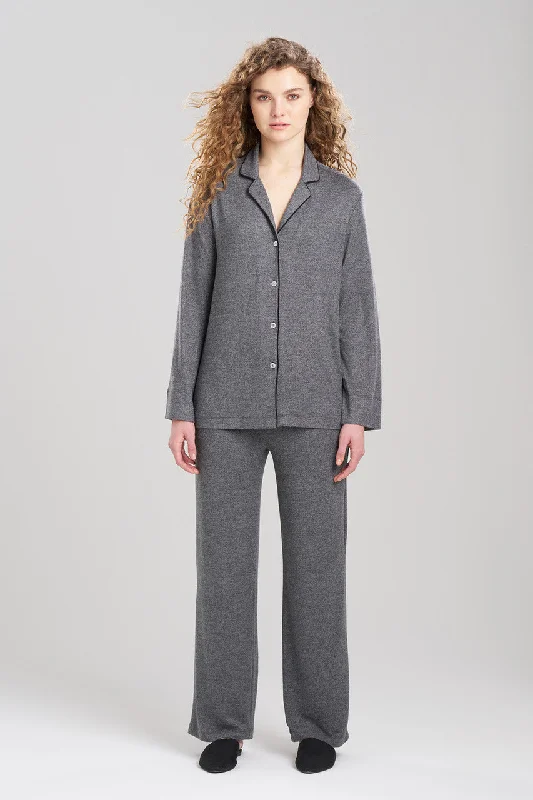 women's eco - friendly pajama sets for sustainable livingOasis Notch PJ