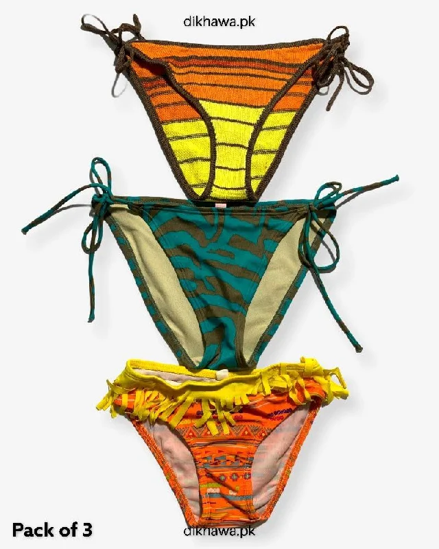 machine washable women bikini briefs for conveniencePack of 3 Imported Stocklot Branded Jersey Panty Bikini Style Sexy Thong Panty Swimwear Panty machine washable women bikini briefs for conveniencePack of 3 Imported Stocklot Branded Jersey Panty Bikini Style Sexy Thong Panty Swimwear Panty