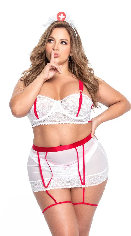 women attack on titan cosplay costumes odm - gearPlus Size Naughty Nurse Lingerie Costume women attack on titan cosplay costumes odm - gearPlus Size Naughty Nurse Lingerie Costume