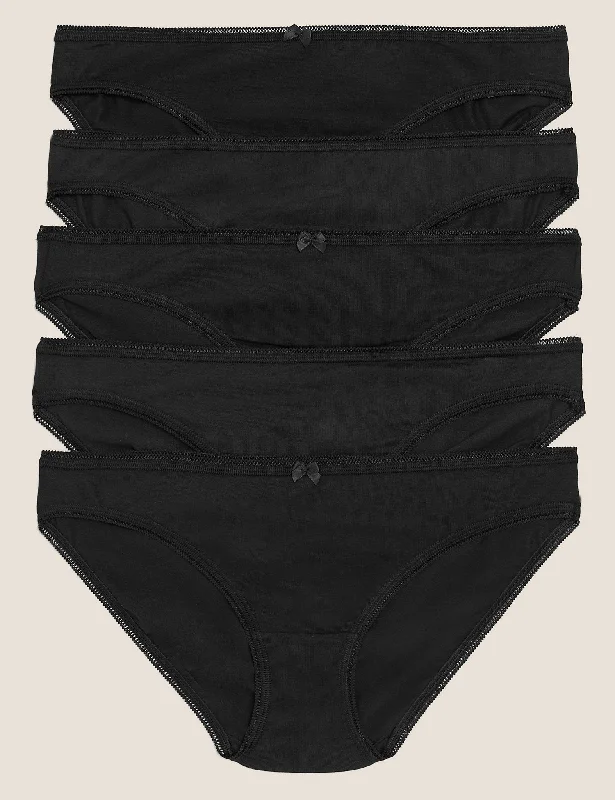 maternity women bikini briefs for expectant moms5 Pack Cotton Lycra® Bikini Knickers maternity women bikini briefs for expectant moms5 Pack Cotton Lycra® Bikini Knickers