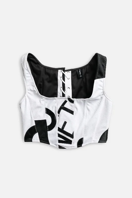 underbust corsets for women fashionRework Brooklyn Nets NBA Corset - S