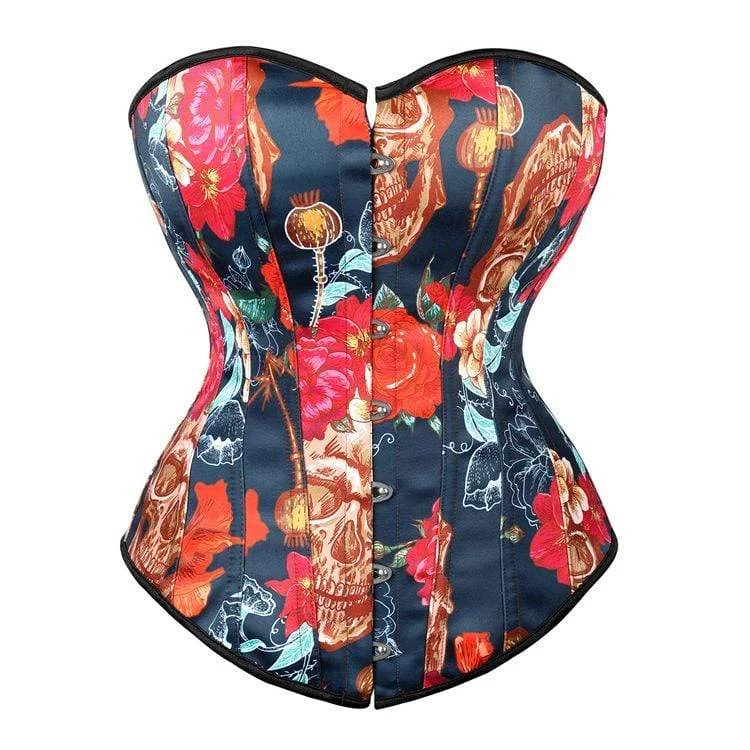 historical reenactment women bustiers and corsetsWomen's Gothic Floral Overbust Corsets historical reenactment women bustiers and corsetsWomen's Gothic Floral Overbust Corsets