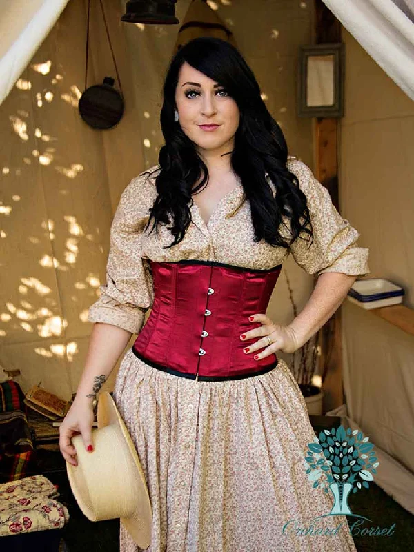 Gothic women bustiers and corsets aestheticSatin Modern Curve Standard Underbust Corset : CS-305 Gothic women bustiers and corsets aestheticSatin Modern Curve Standard Underbust Corset : CS-305