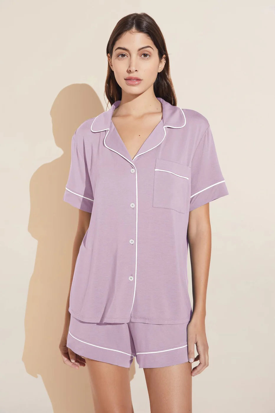 women's pajama sets for a beach vacation sleepwearGisele TENCEL™ Modal Relaxed Short PJ Set | Limited Edition Lavender women's pajama sets for a beach vacation sleepwearGisele TENCEL™ Modal Relaxed Short PJ Set | Limited Edition Lavender