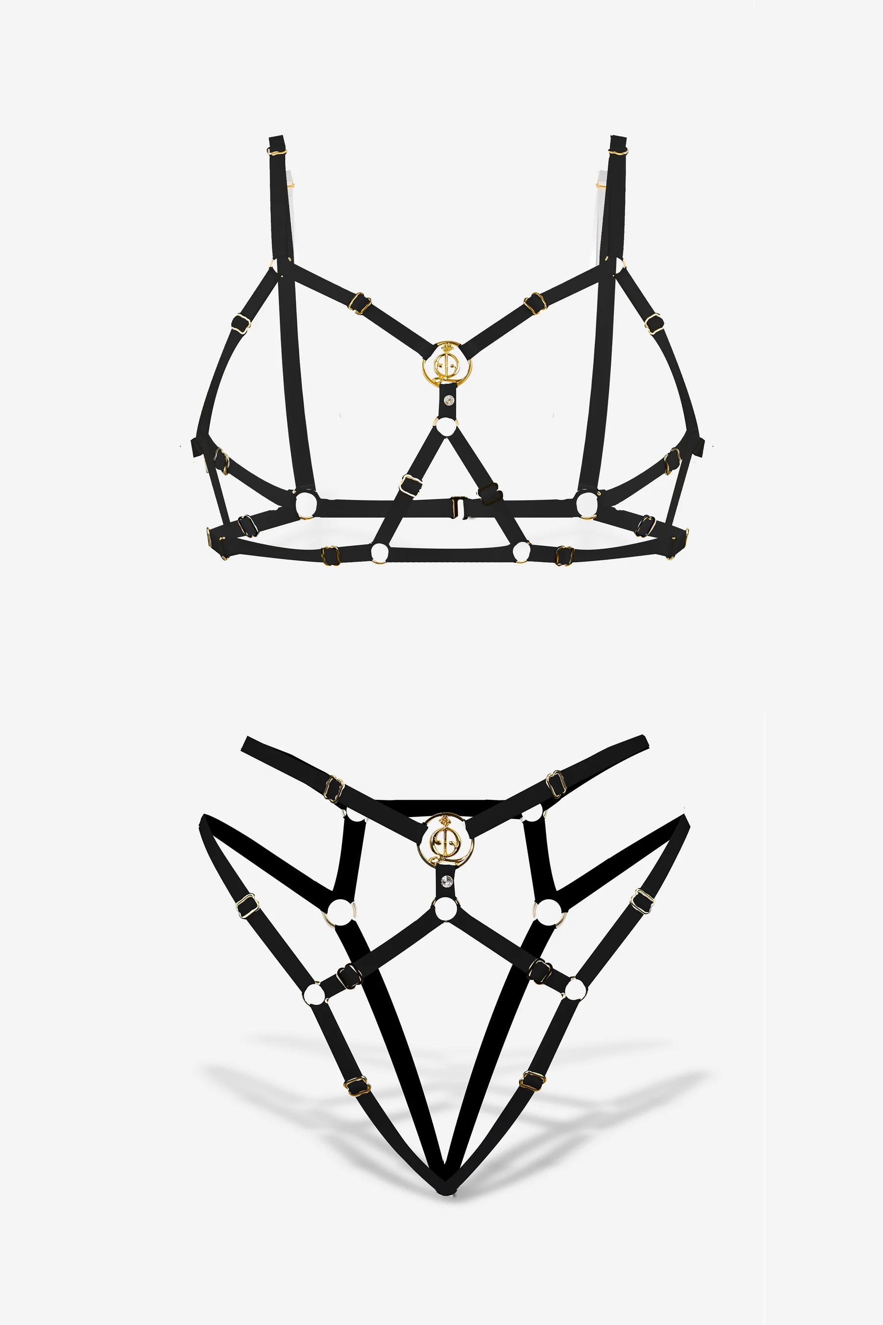 Comfortable Cotton Lingerie for Women Freya Harness Set