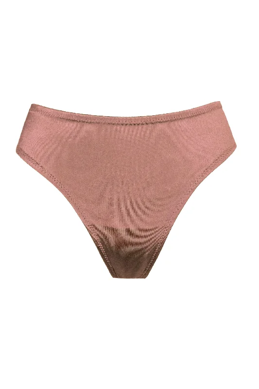 anti - static women thongs for reducing static clingJoli Gloss retro pink mid-waisted thongs anti - static women thongs for reducing static clingJoli Gloss retro pink mid-waisted thongs