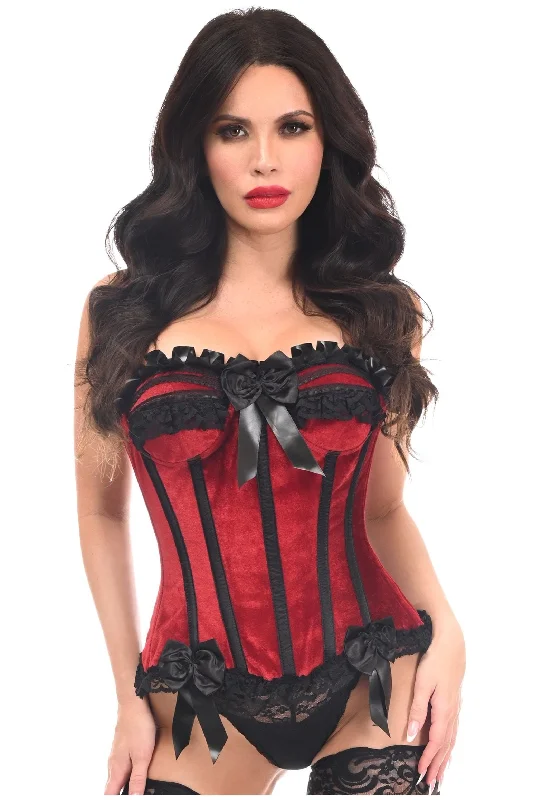 steampunk women bustiers and corsetsTop Drawer Dark Red Velvet Steel Boned Burlesque Corset steampunk women bustiers and corsetsTop Drawer Dark Red Velvet Steel Boned Burlesque Corset