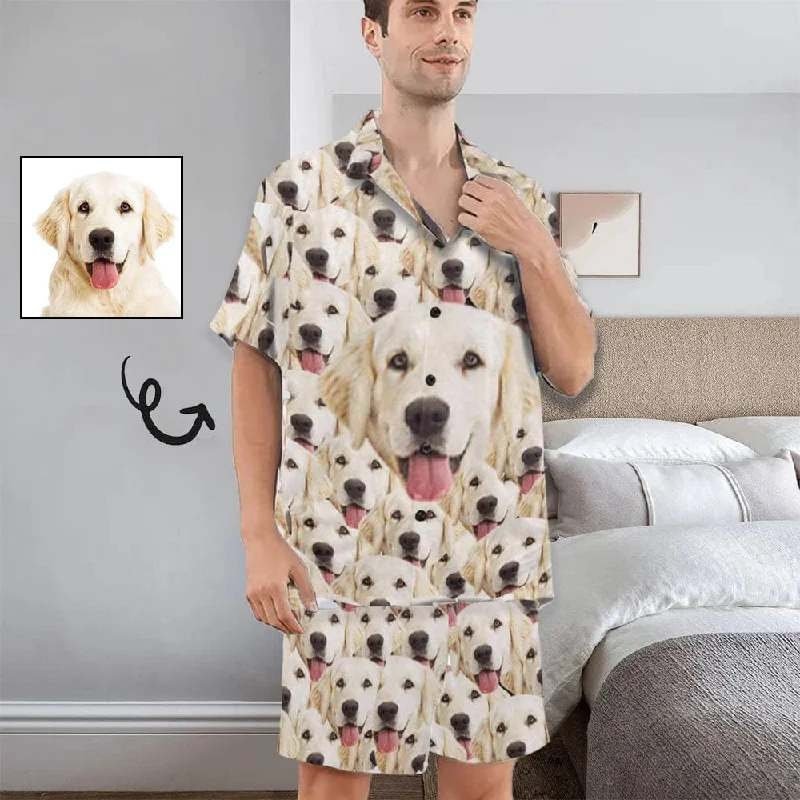 women's nightgowns for a stylish hospital stayCustom Pet Face Pajamas Personalized My Lovely Dog Men's V-Neck Short Sleeve Pajama Set Funny Gift women's nightgowns for a stylish hospital stayCustom Pet Face Pajamas Personalized My Lovely Dog Men's V-Neck Short Sleeve Pajama Set Funny Gift