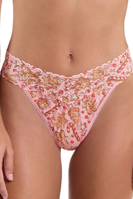 seamless maternity women thongs for a growing bellyGinger Bread Original Rise Thong
